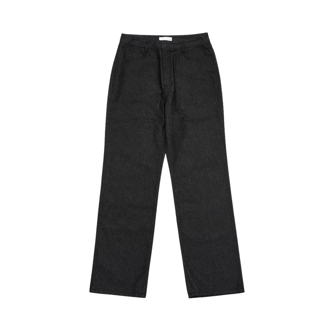 KM4DPADAM35BK Amomento Mens Colored Straight Fit Denim Black - 24FW