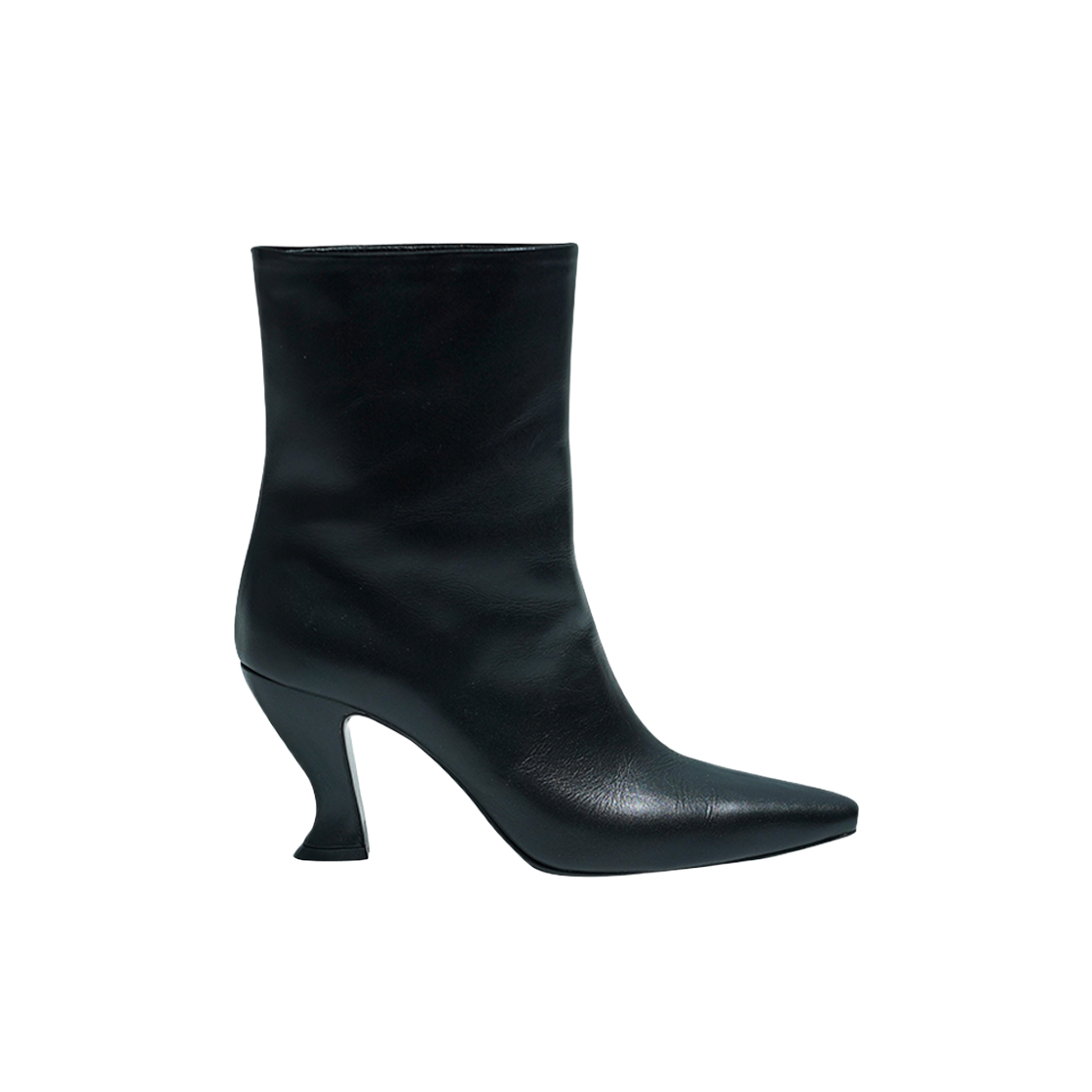 유지 꼬떼 앵클 부츠 블랙(YUJI Cotte Ankle Boots Black)
