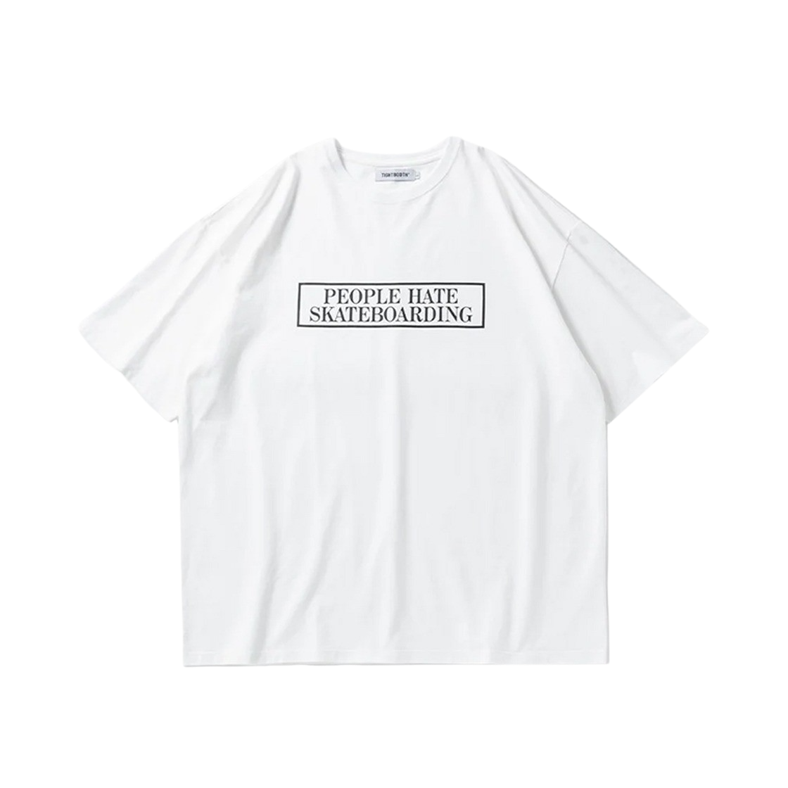 타이트부스 피플 헤이트 스케이트 티셔츠 화이트(Tightbooth People Hate Skate T-Shirt White)