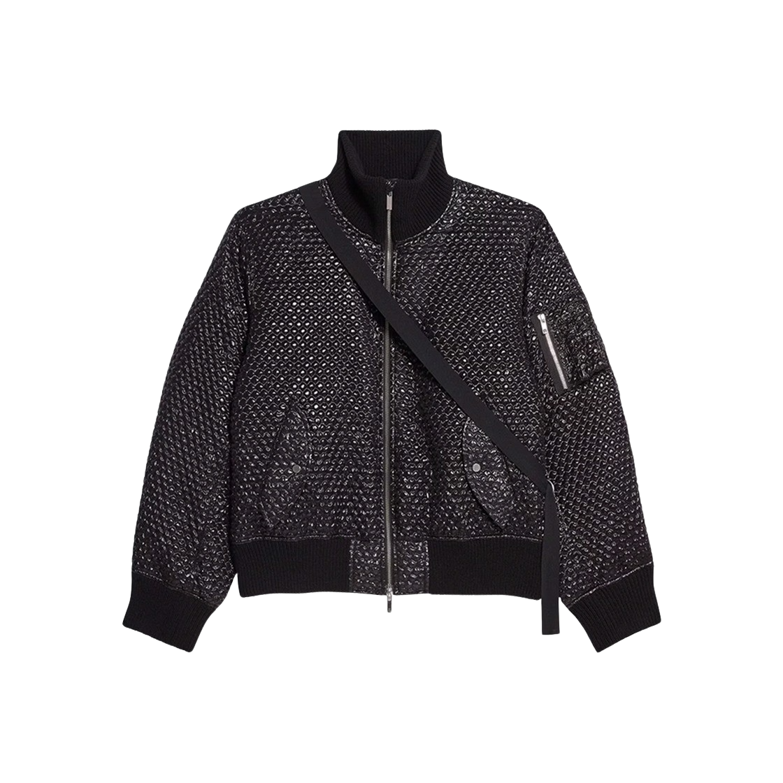 헬무트 랭 시트벨트 봄버 블랙 - 24FW(Helmut Lang Seatbelt Bomber Black - 24FW)