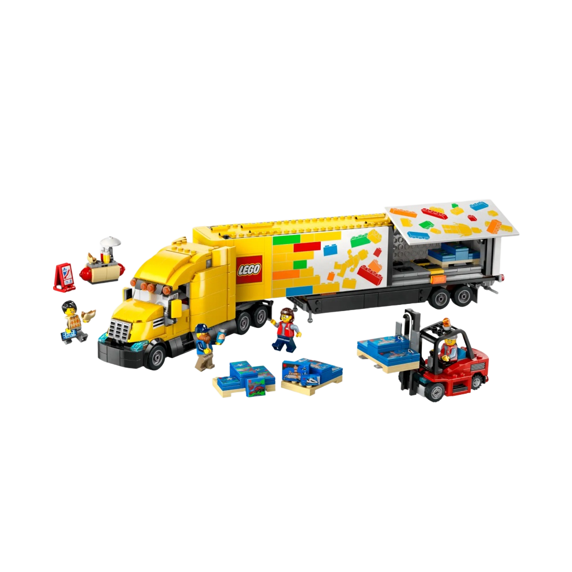 레고 시티 레고 딜리버리 트럭(Lego City Lego Delivery Truck)