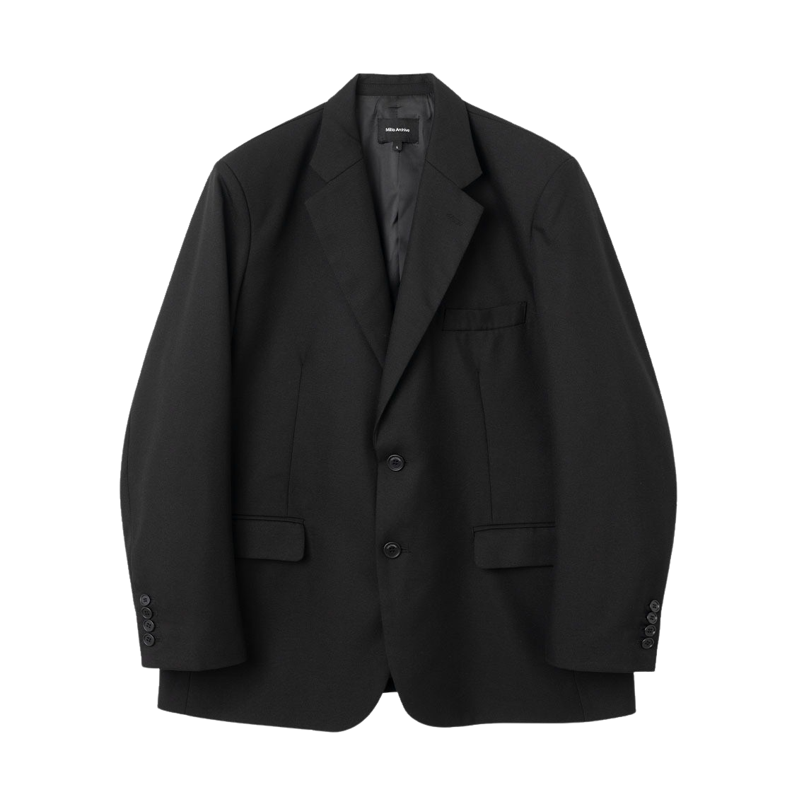 ML282BK Millo Archive Editorial Jacket Black - 대표 이미지 #1