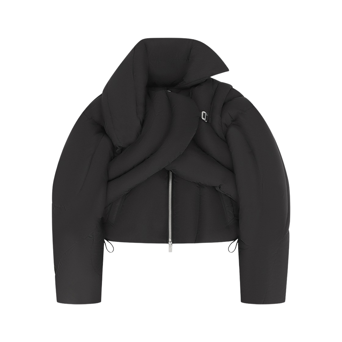 KW4CDWJHE01BK Heliot Emil Women Connective Down Jacket Black - 24FW - 대표 이미지 #1