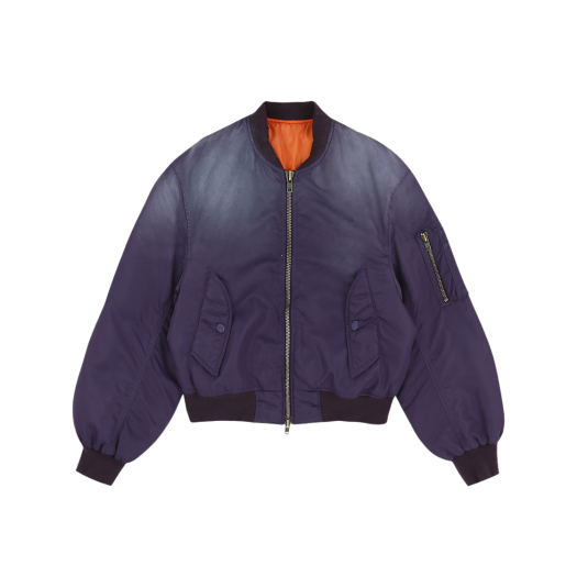 [GRAILZ] DIRTY WASHED BOMBER JACKET  /追跡付 GRAILZ-DIRTY WASHED BOMBER JACKET [BLACK]│삼성물산 온라인몰