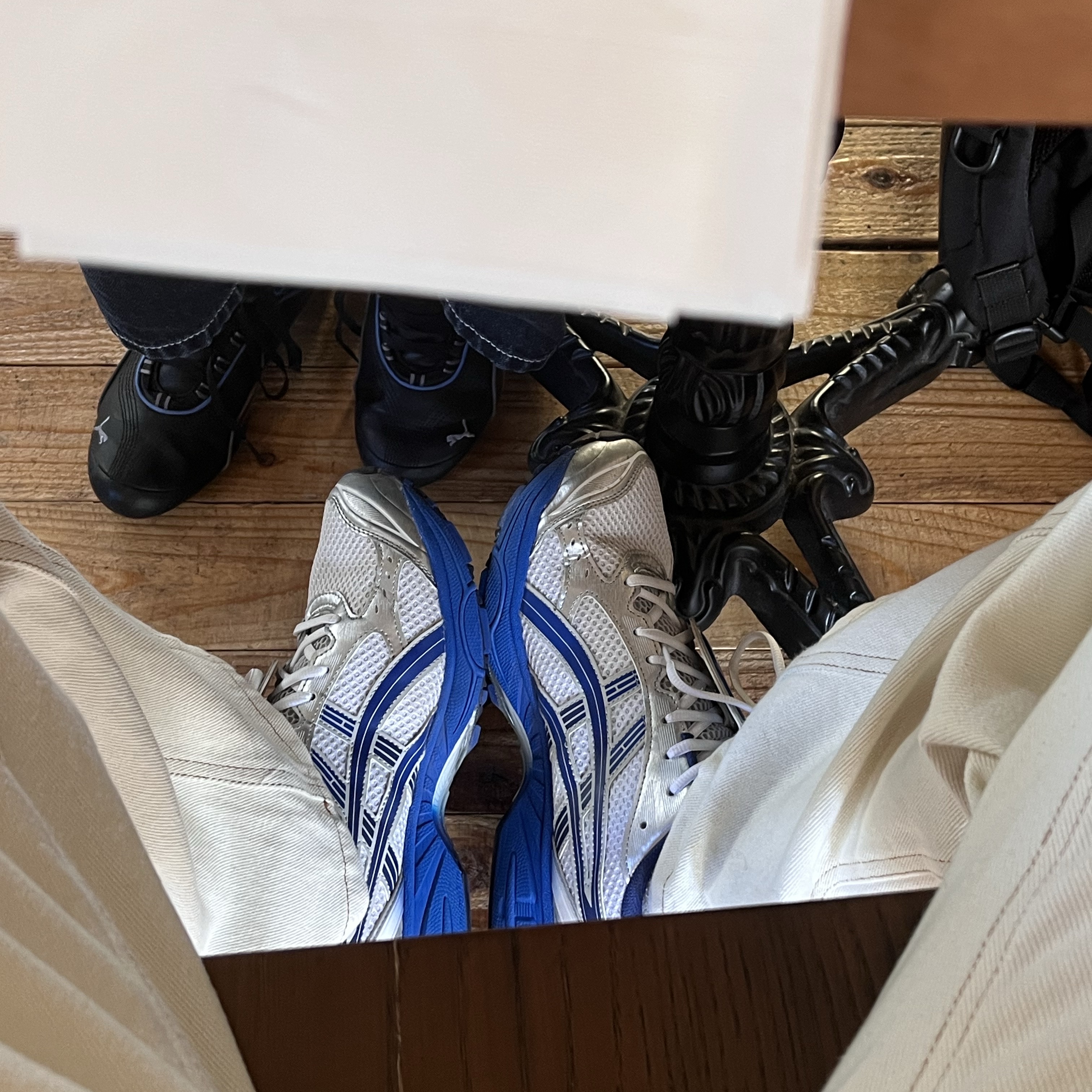 Asics x The Museum Visitor Gel-Kayano 14 Polar Shade Illusion Blue 착용 스타일
