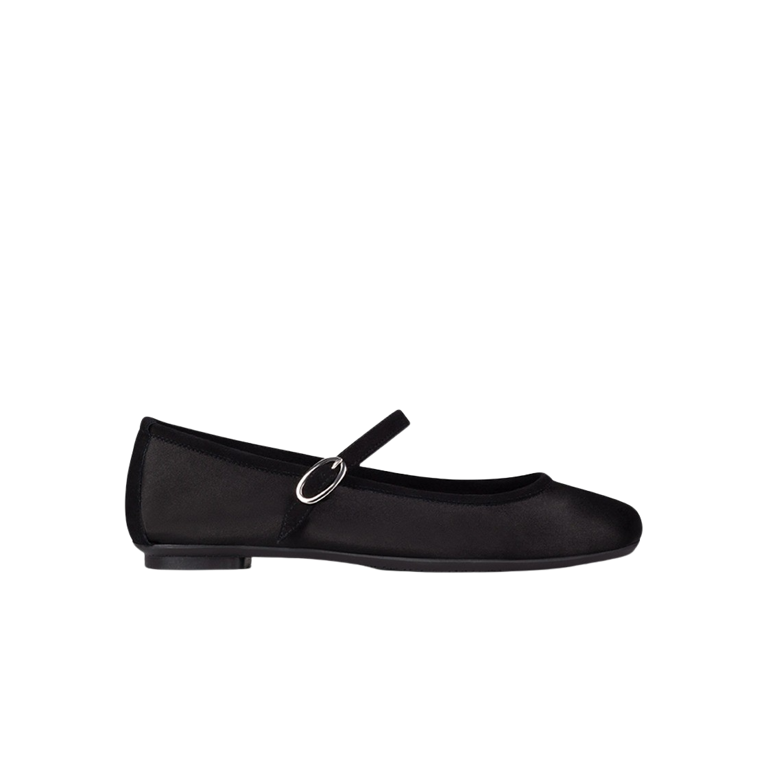 하이 x 흐꺙 플랫 메리 제인 블랙(Hai x Reqins Flat Mary Janes Black)
