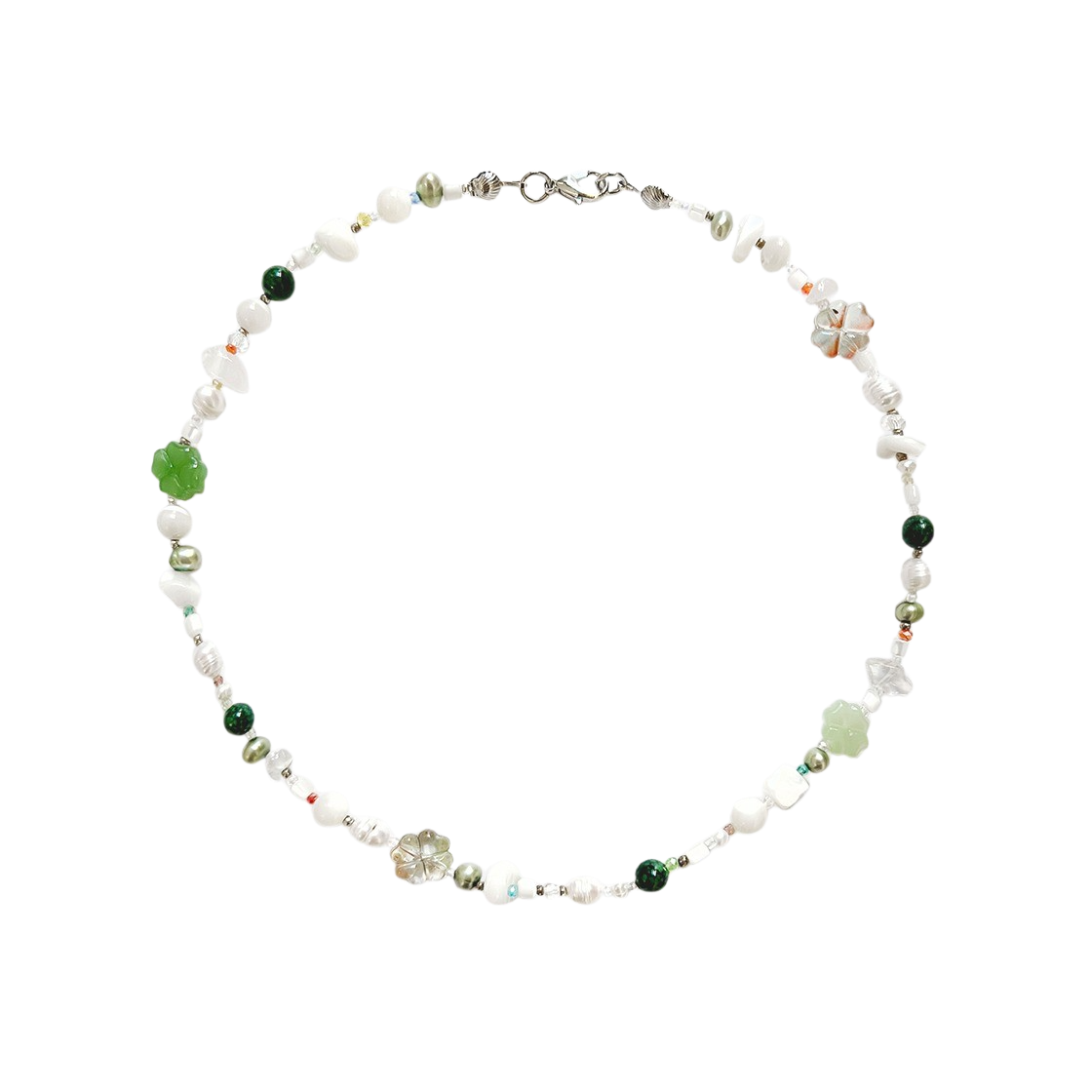 루바티 칼리스토 클로버 네크리스 그린(Rubati Callisto Necklace Green)