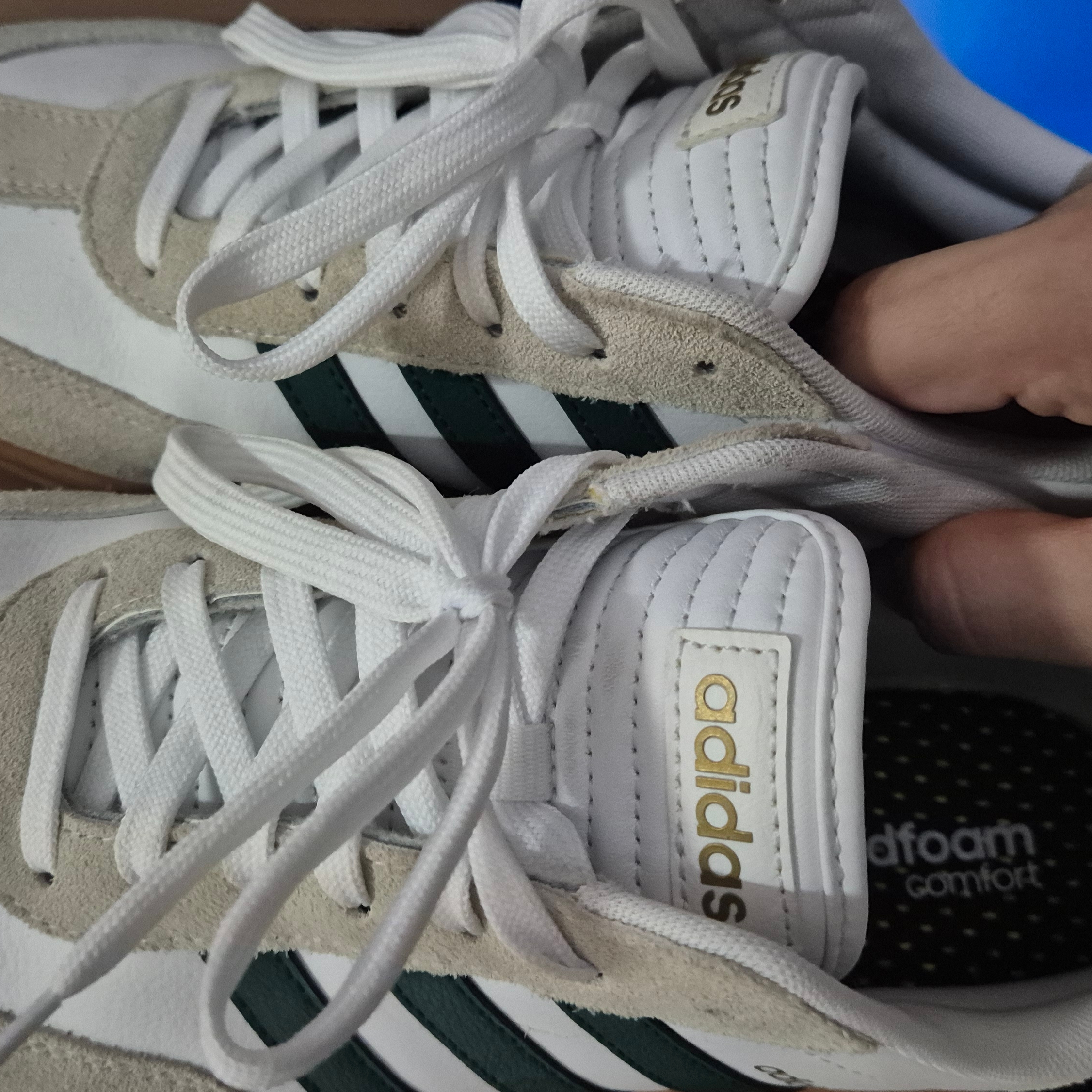 Adidas Gradas Collegiate Green 착용 스타일