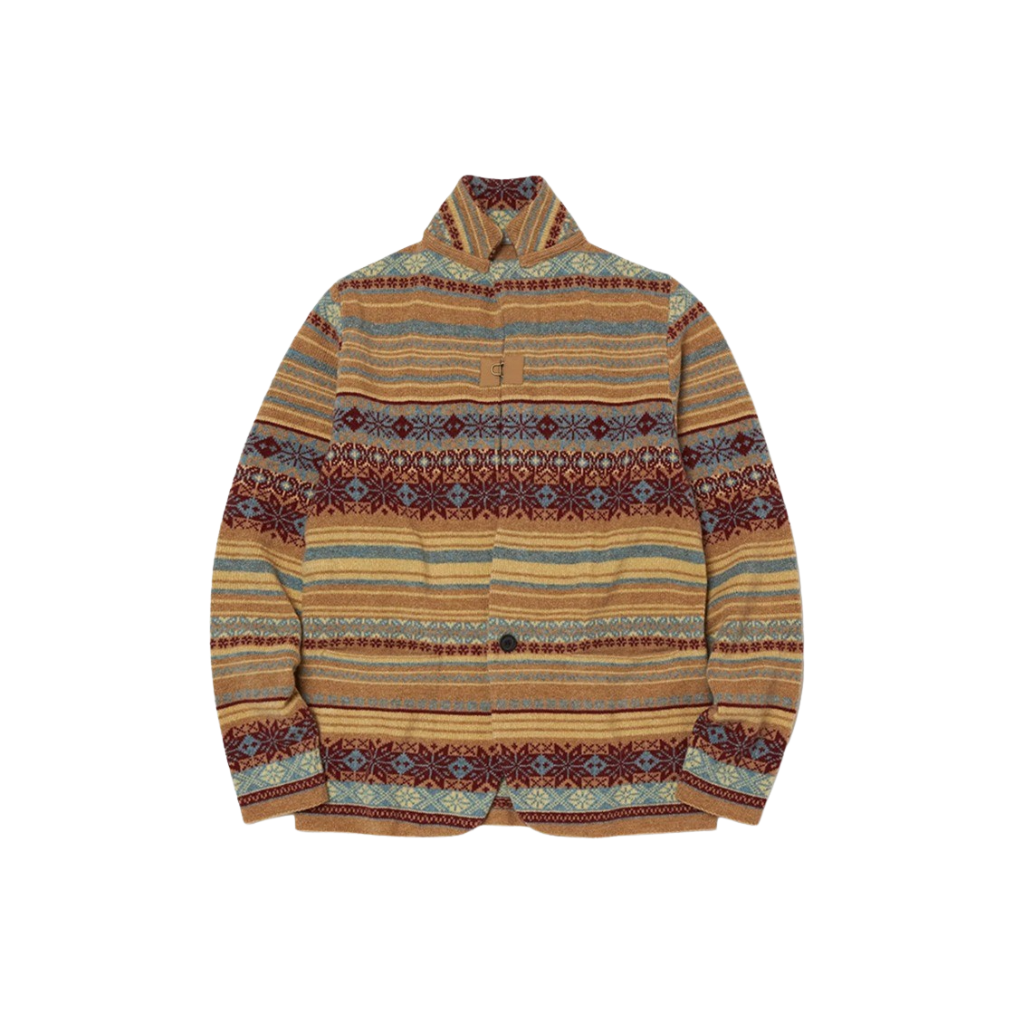 컬러비콘 24WBM-N01331 가디건 베이지 - 24FW(Kolor Beacon 24WBM-N01331 Cardigan Beige - 24FW)