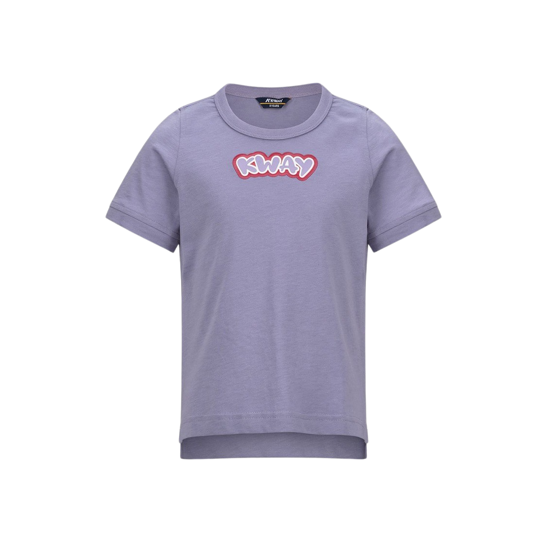 Y242EFT351VL1 K-Way Kids Emel Graphic T-Shirt Lavender - 대표 이미지 #1