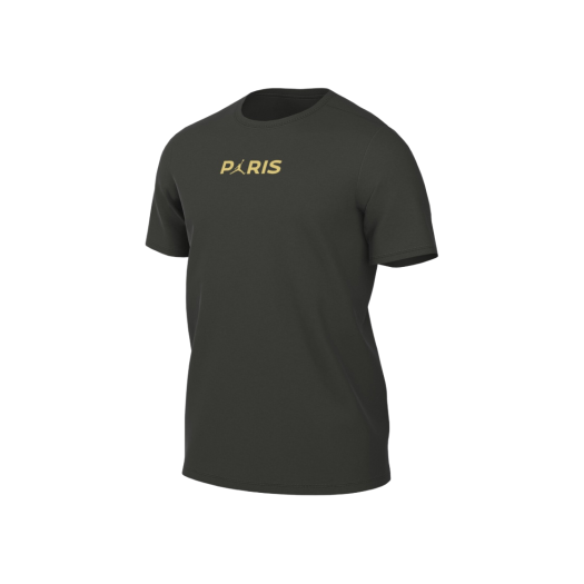 Jordan x Paris Saint-Germain T-Shirt Sequoia Saturn Gold - Asia