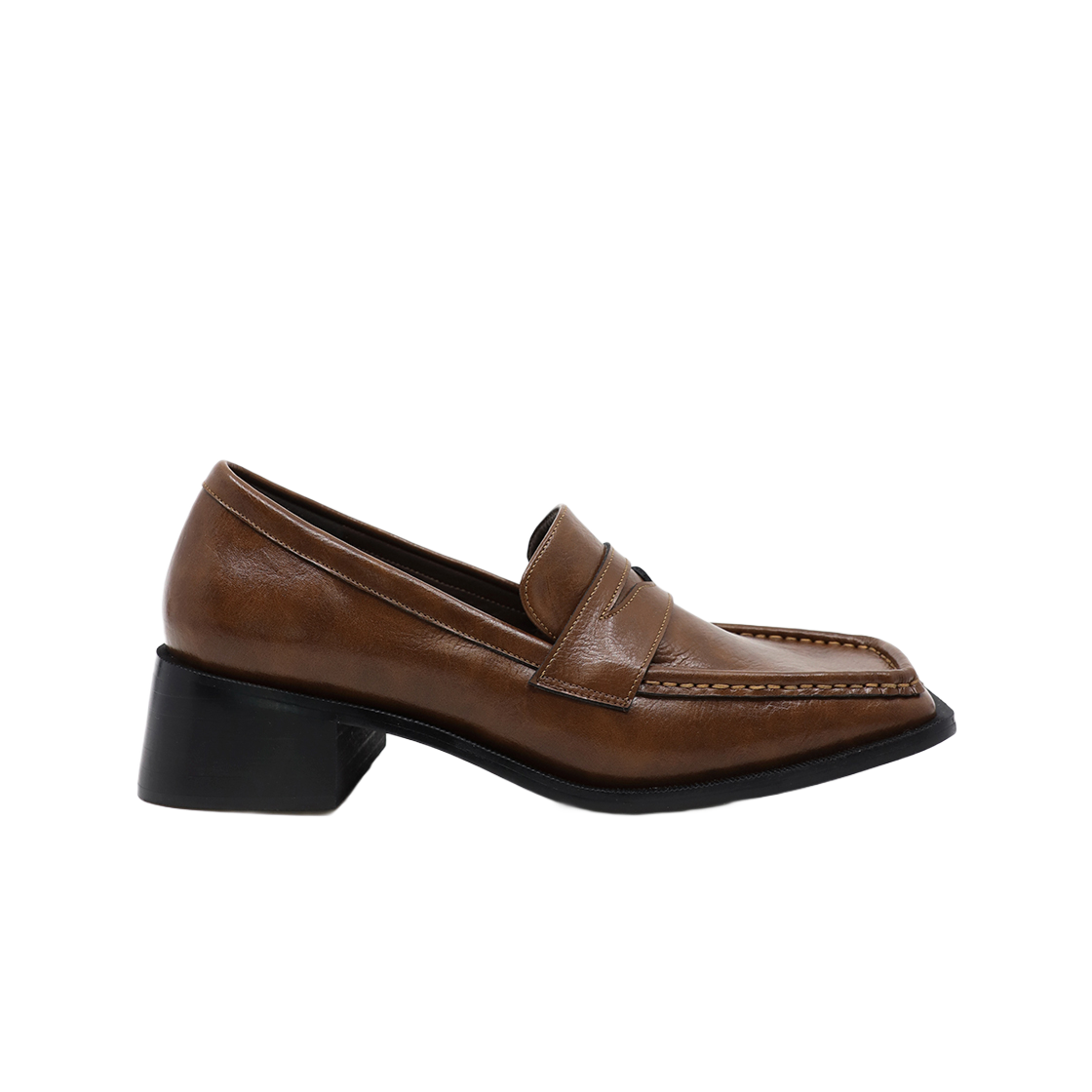 무드나잇 헤이든 스티치 페니로퍼 브라운