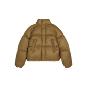 Siyazu SIOT4010 Duckdown Crop PD Khaki Brown