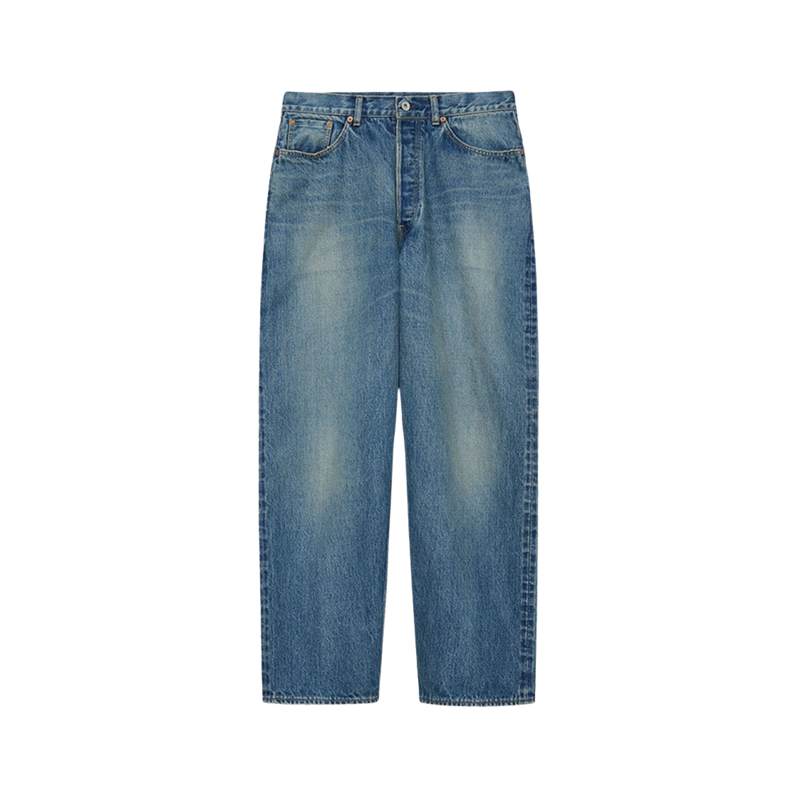 KM4DPADMK07BL Marka New Cocoon Fit Jeans Used Washed - 24FW