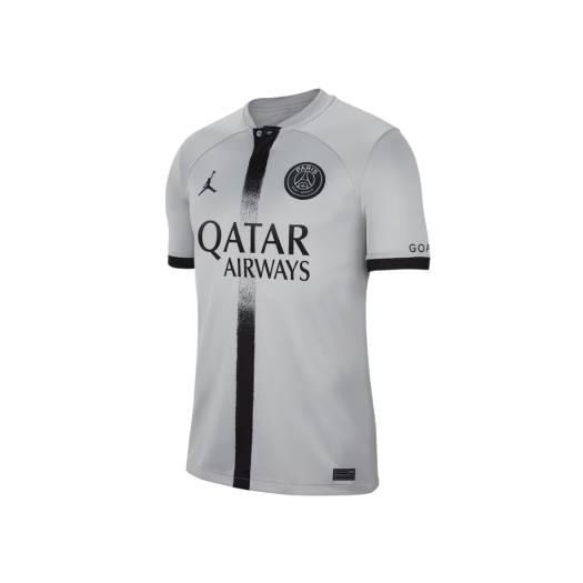 Jordan x Paris Saint-Germain 2022/23 Dri-Fit Stadium Away Jersey Light Smoke Grey (Non Marking Ver.)