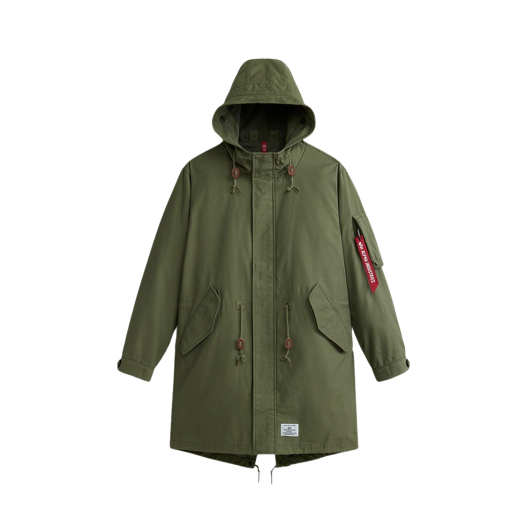 AIMSI0000002M6O ALPHA INDUSTRIES M-59 Fishtail Mod Parka M-65 Olive