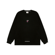 AAPE Theme Long Tee Black