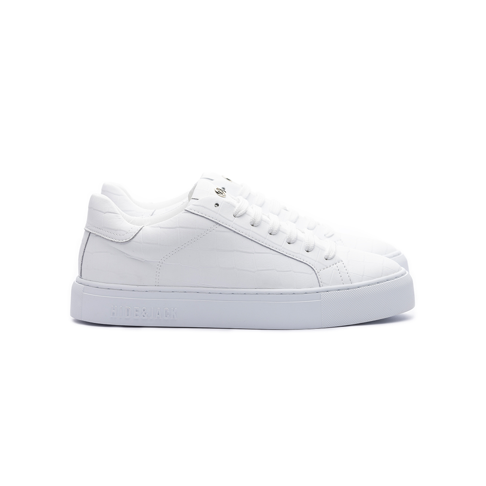 하이드앤잭 에센스 크로코 스니커즈 화이트(Hide&Jack Essence Croco Line Sneakers White) - 3
