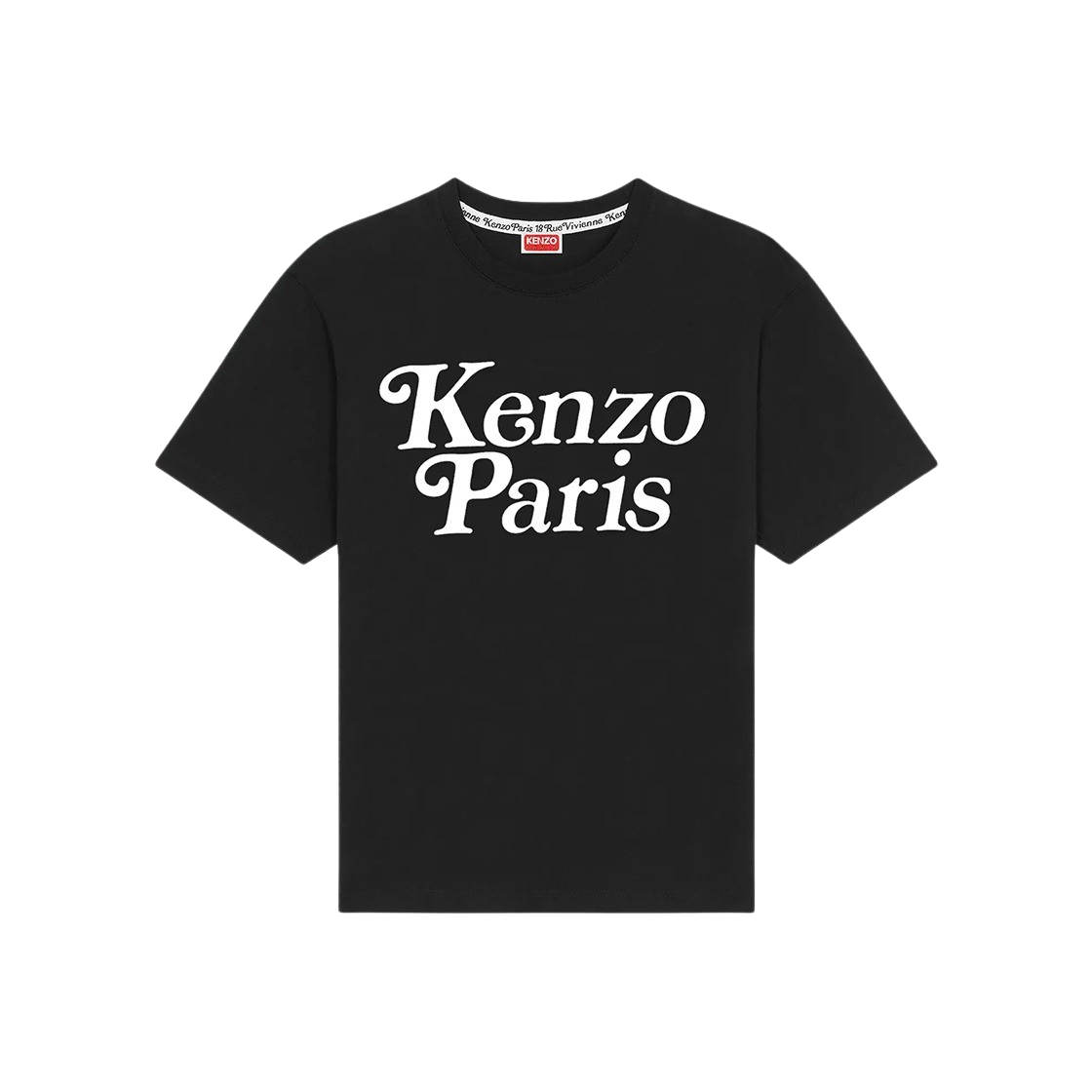 KM4BTSSKZ17BK Kenzo x Verdy Oversize T-Shirt Black - 대표 이미지 #1