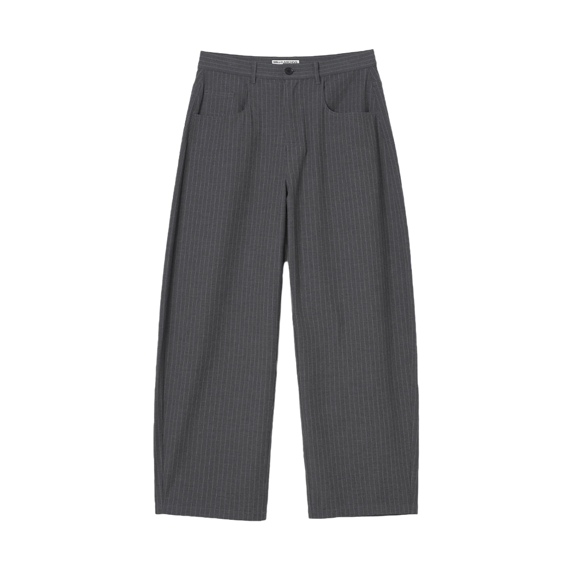 밀로 아카이브 리플렉트 스트라이프 팬츠 차콜(Millo Archive Reflect Stripe Pants Charcoal)