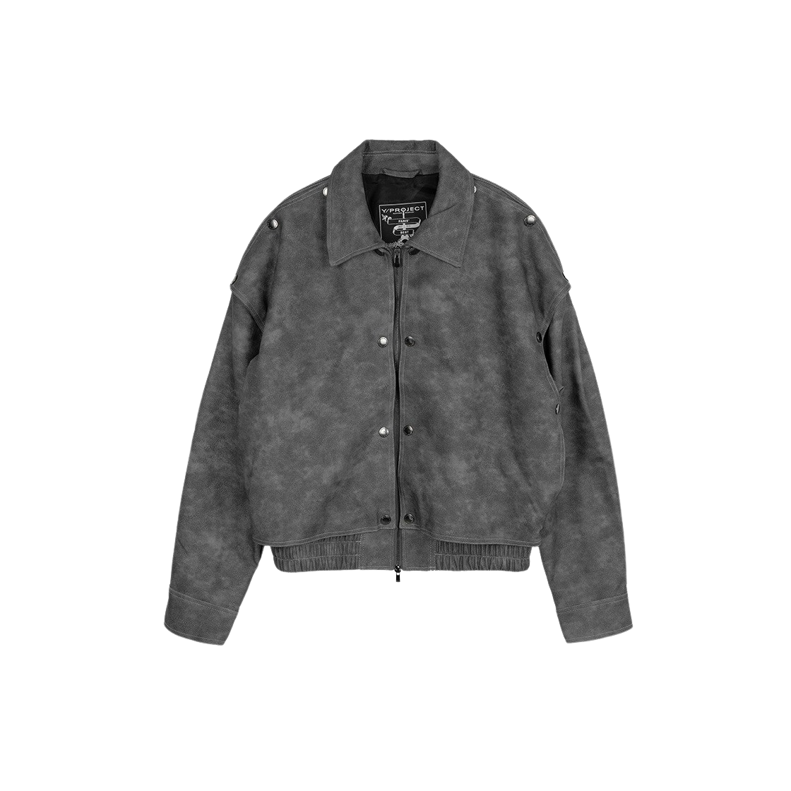 ジャケット・アウター Y/PROJECT double zip bomber jacket Y/Project Black Double Zip Bomber Jacket Y/Project