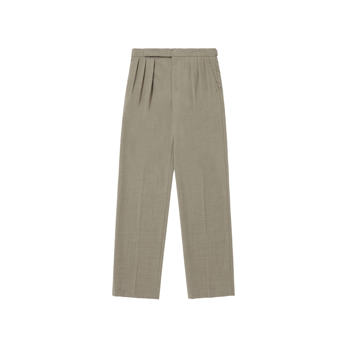 바이랑 버진 울 플리티드 수트 트라우저 베이지(BY RANG Virgin Wool Pleated Suit Trousers Beige)