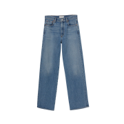 Agolde Women Harper Jean Mid Rise Relaxed Straight Flash - 24FW