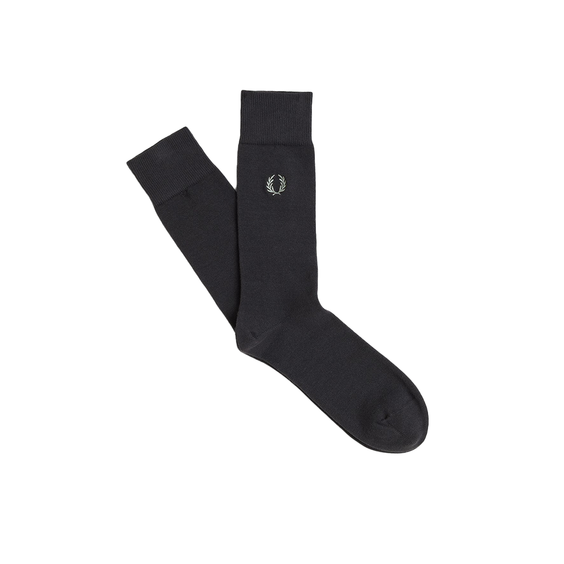 CFPU2517135-M31 Fred Perry Classic Laurel Wreath Sock Anchor Grey