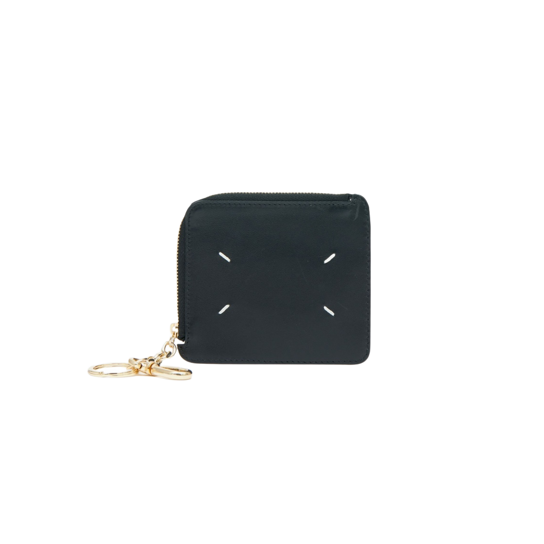 S56UI0205P4303T8013 Maison Margiela Keyring Coin Purse Black - #2