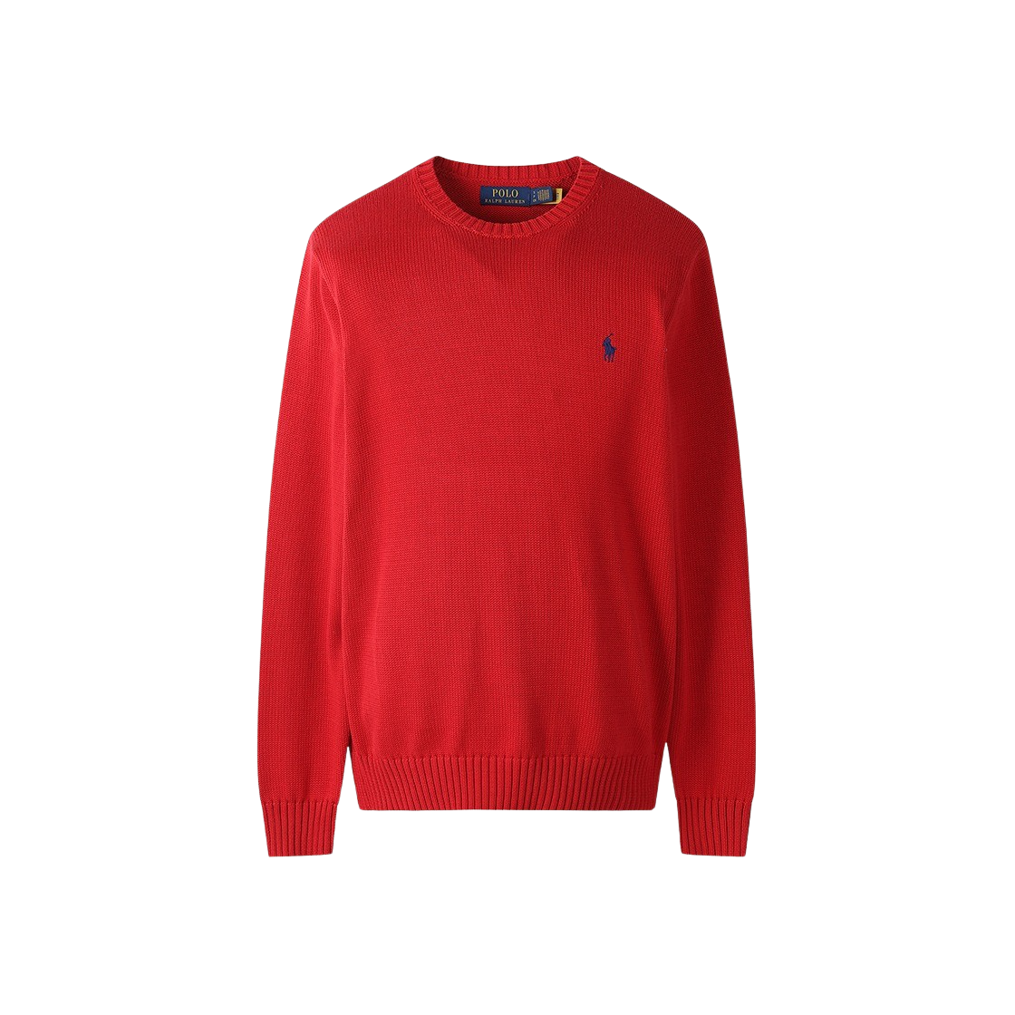 KM4DKNPRL46RD [30%적립] Polo Ralph Lauren Cotton Crewneck Sweater Red - 24FW