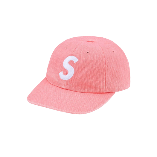 Supreme Pigment S Logo 6-Panel Bright Pink - 24FW