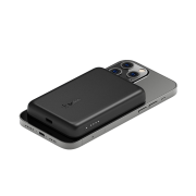 Belkin 2500mAh MagSafe Magnetic Wireless Charging Battery BPD002bt Black