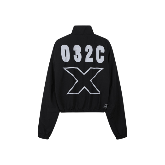 KM4BOTB2C02BK 032c Banana Sleeve Tracksuit Jacket Washed Black