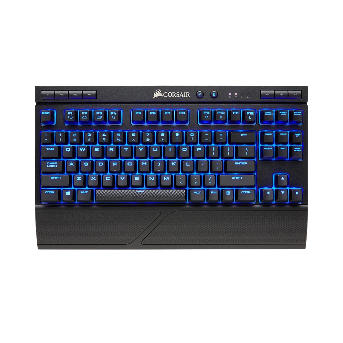 커세어 K63 무선 블루투스 텐키리스 게이밍 기계식 적축 키보드 레드 (한글)(Corsair K63 Wireless bluetooth Tenkeyless Gaming Mechanical Keyboard Red)