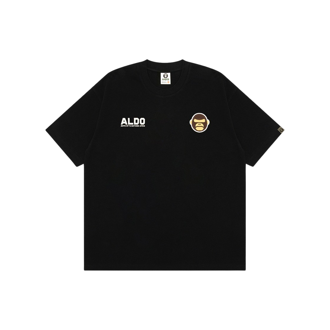 에이프 베이직 티 블랙