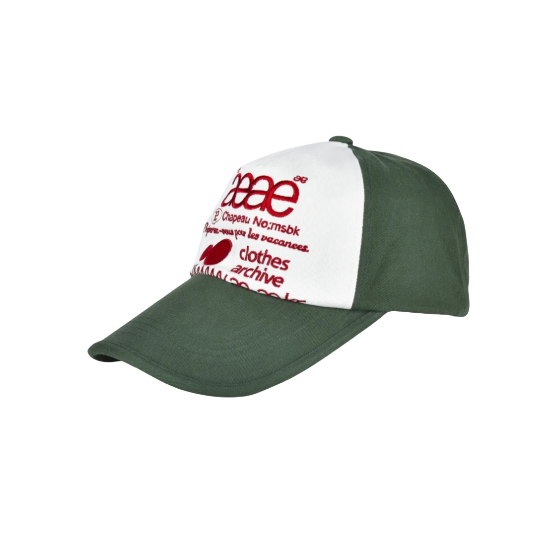 에이에이 웹 로고 5 패널 볼캡 그린 | AEAE | KREAM Aeae Web Logo 5 Pannel Ball Cap Green