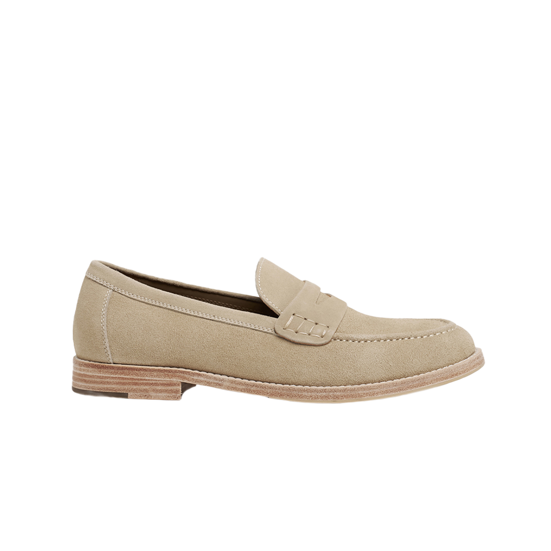 UNIFORM Officer Loafer Sand LOSTGARDEN Uniform Officer Loafer Sand