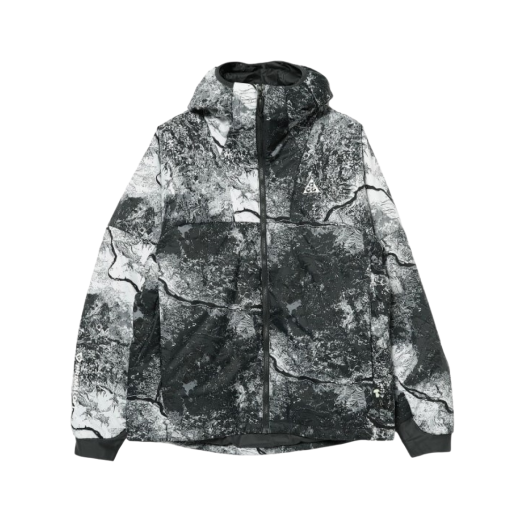 Nike ACG Therma-Fit ADV Rope De Dope Allover Print Jacket Anthracite