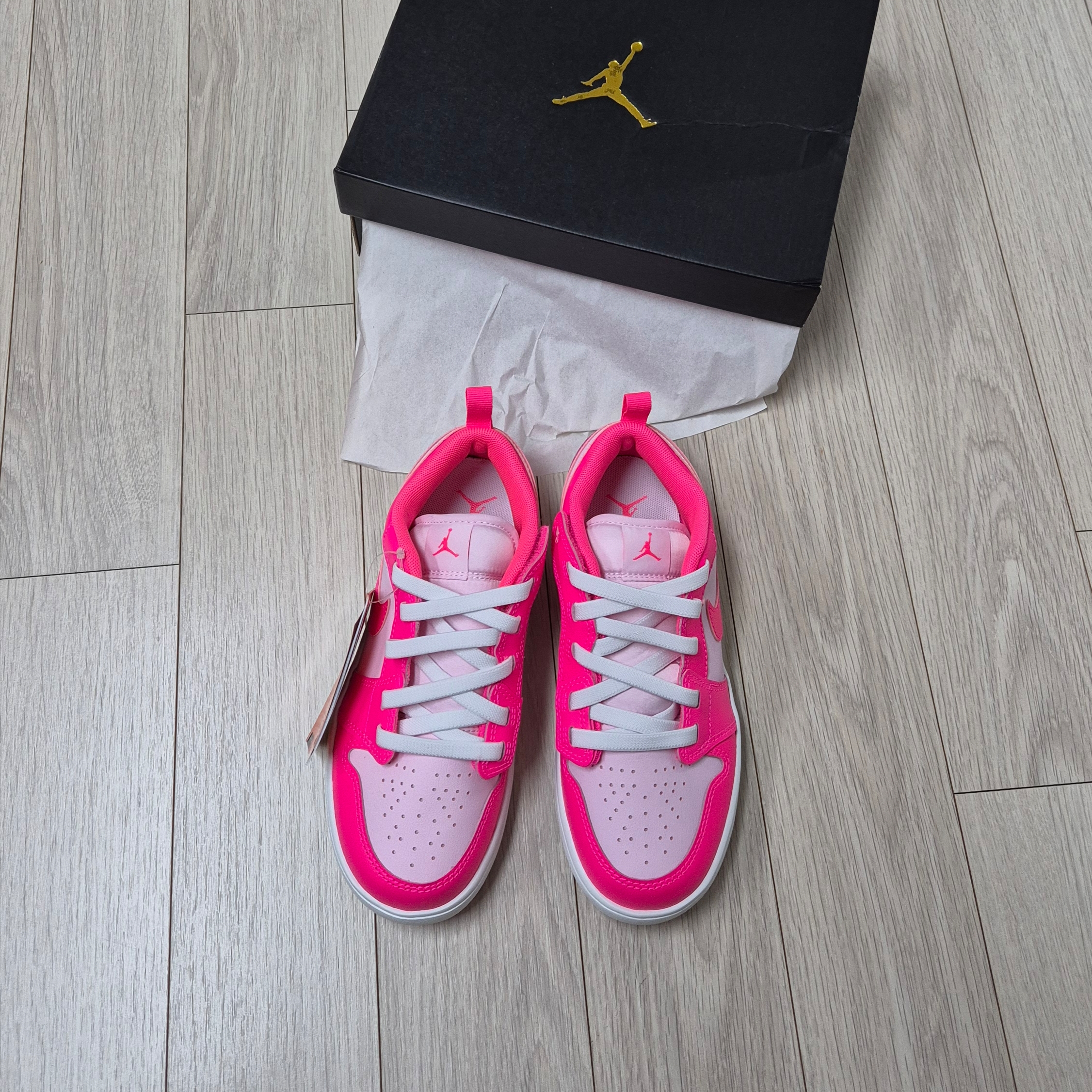 (PS) Jordan 1 Low Gym Red White 착용 스타일 - 2