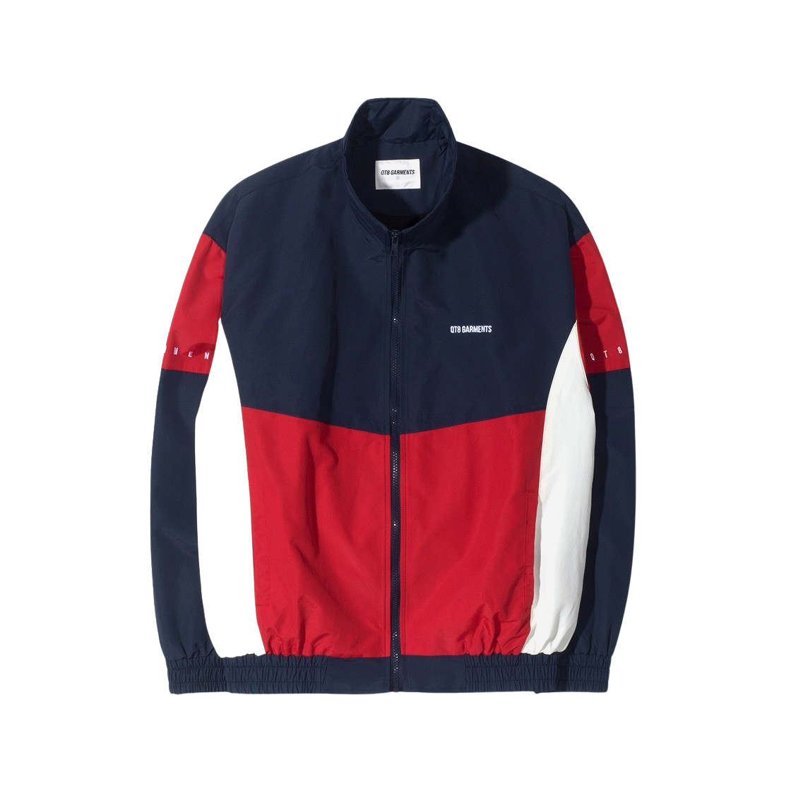 Q4AMJK001RED QT8 Garments TL Old Track Jacket Red
