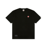 AAPE Now Heart Tee Black