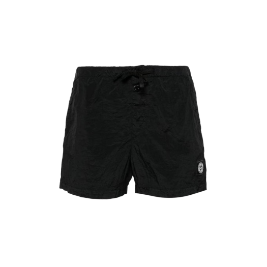 Stone Island B0643 Nylon Metal Swimming Trunk Black - 24SS