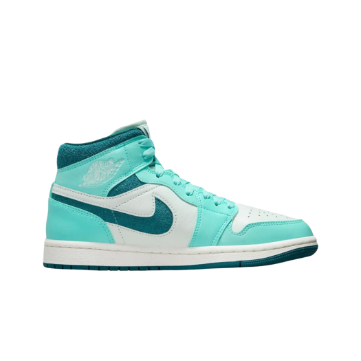 (W) Jordan 1 Mid SE Bleached Turq Sky J Teal