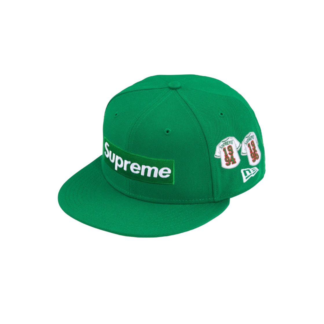 슈프림 x 뉴에라 저지 박스로고 그린 - 24FW | Supreme | KREAM