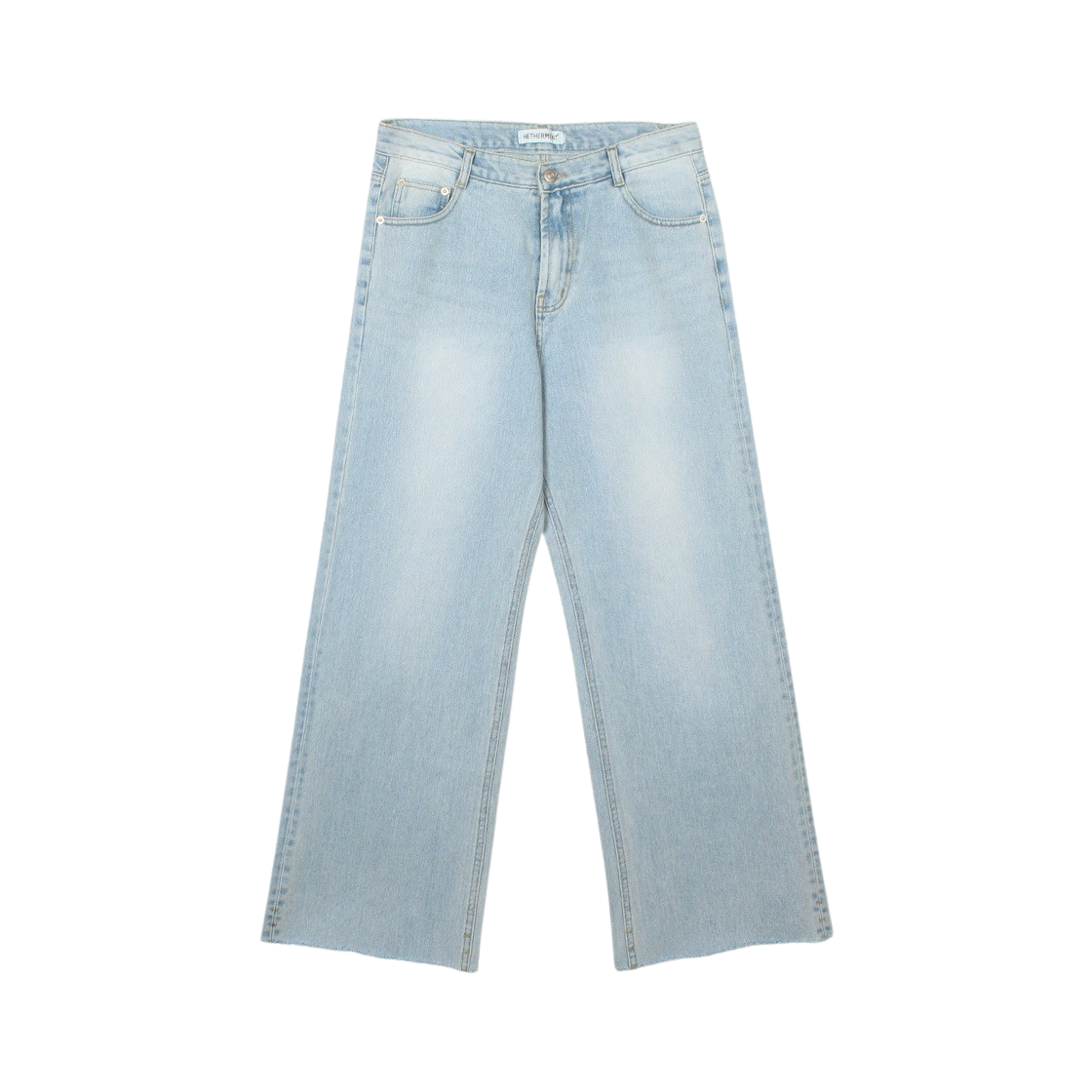 HTDN24ALB015 Hetherment 015 Ever Semi-wide Summer Denim Light Blue