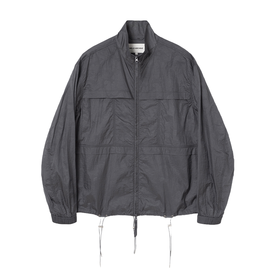 ML449BLK Millo Archive Shining Supplement Jacket Black
