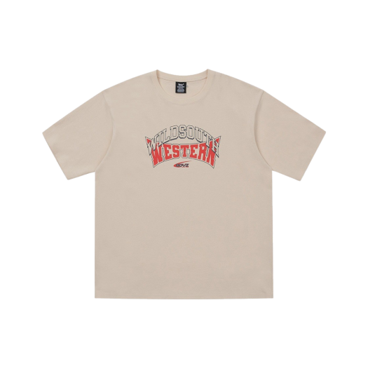 RD126800BE RDVZ Western Arch T-Shirt Beige