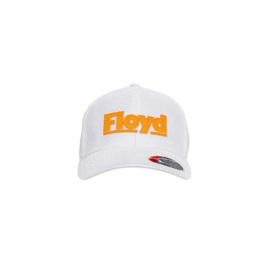 FLOYD055 Floyd Baseball Cap Cool White Orange