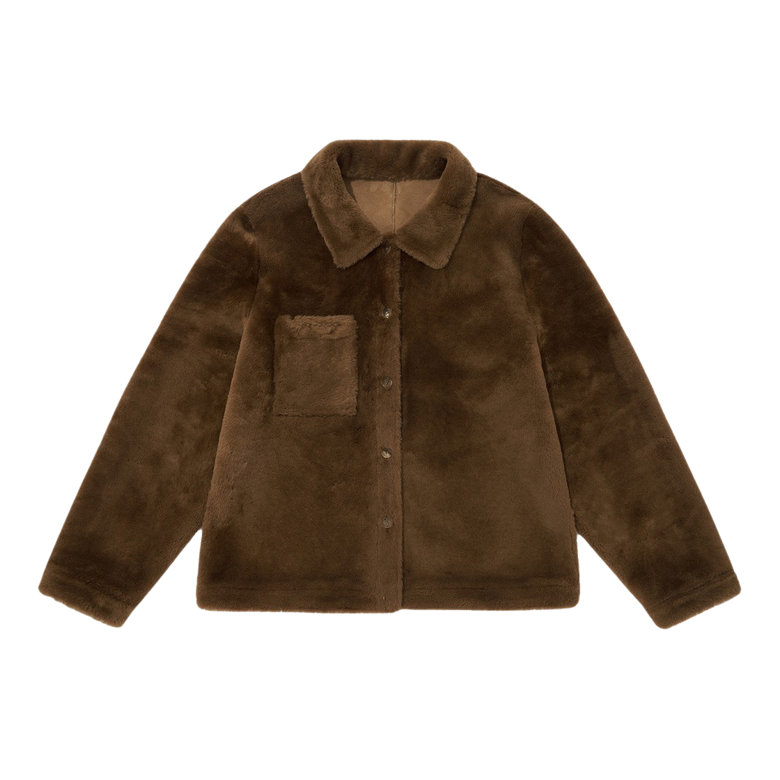 바이랑 리버시블 시어링 자켓 브라운(BY RANG Reversible Shearling Jacket Brown)