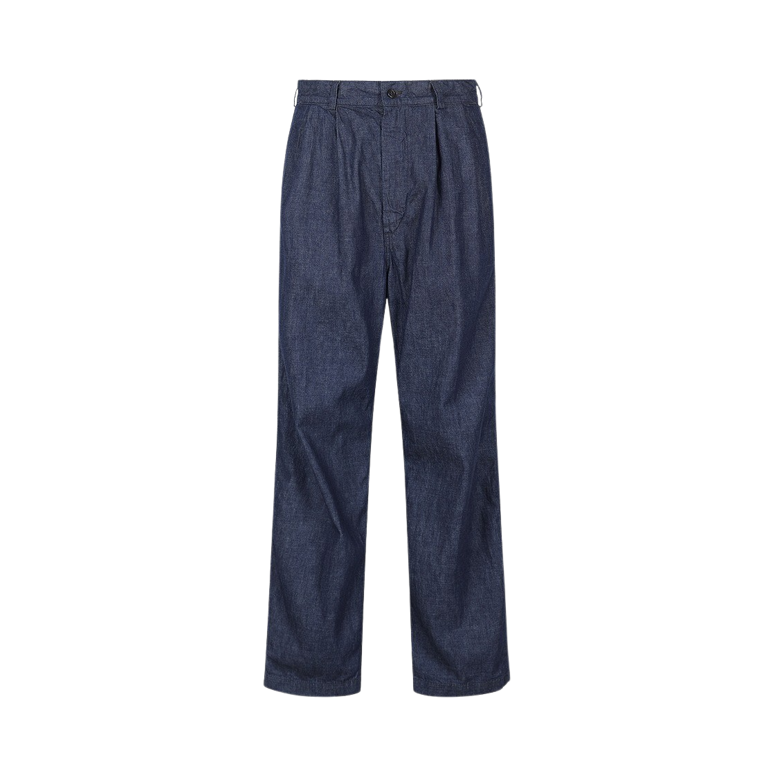 오어슬로우 투 턱 데님 와이드 트라우저 원 워시(Orslow Two Tuck Denim Wide Trouser One Wash)